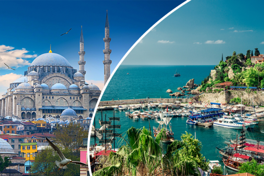 Antalya – Istanbul (12 jours / 11 nuits)